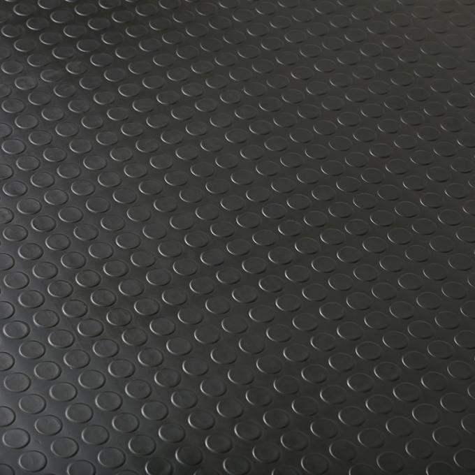 Folha 3mm de Mat Round Button Rubber Ground do assoalho escorregadio do uso industrial anti 0