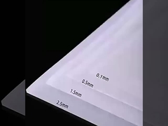 Folha de silicone de espessura diferente