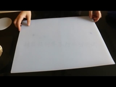 Comprimento 1-50m Folha de borracha de silicone 1mm 1.25-1.50g/Cm3 Gravidade específica