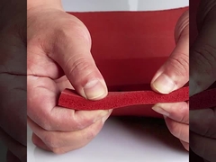 Cor Vermelha, Folha de espuma de silicone de célula fechada, Folha de esponja de silicone