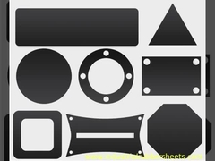 Folha de borracha de 2-24Mpa