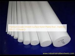 Premium Grade Smooth Surface Nylon Plastic Rod , Hardness 55+ / - 5 Shore D