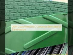 OEM Transmissão de material de conveyor de PVC personalizado