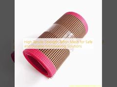 Malha de Teflon de Alta Resistência à Tração para Soluções de Micro-ondas Seguras e Duráveis