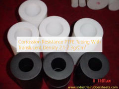Tubo de PTFE com Resistência à Corrosão e Densidade Translúcida de 2,1-2,3g/cm³