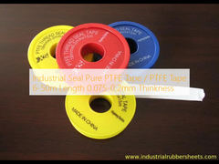 Comprimento puro 0.075-0.2mm Thinkness da fita 6-50m da fita PTFE do selo industrial/PTFE