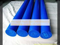 PA6 Nylon Plastic Rod Od10-400mm X 1000m com todos os tipos de cores