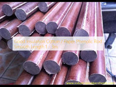 Haste de Fenólico de Papel/Algodão com Bom Isolamento, Comprimento Liso 1 - 3m