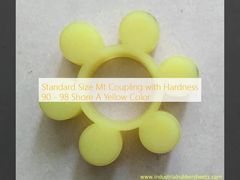 Acoplamento Mt de Tamanho Padrão com Dureza 90 - 98 Shore A Cor Amarela