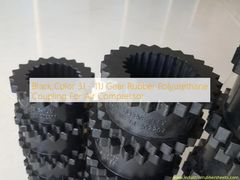 Acoplamento de Poliuretano de Borracha para Engrenagem 3J - 11J Cor Preta para Compressor de Ar