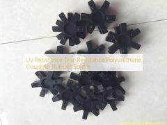 Resistência à radiação UV Resistência ao rasgo Polyurethane Coupling Rubber Spider