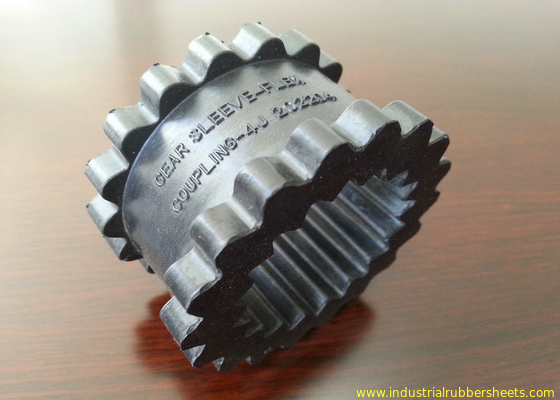 3J-11J Size Range Gear Rubber Coupling with 80-98 Shore A Hardness and 12-55Mpa Tensile Strength for Screw Air Compressor