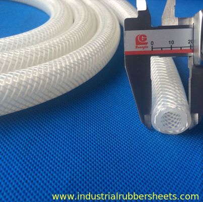 Braided Silicone Hose 3-4mm Wall Thickness, -40C to 260C