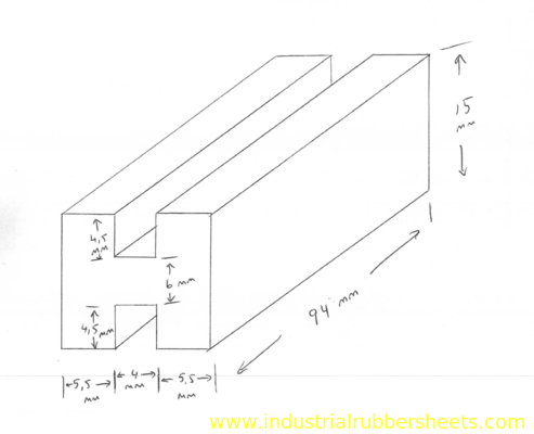 White PTFE Glassfiber Cutter Pad 260°C Heat Resistant