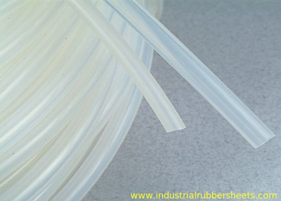 Food Grade 100% Virgin Silicone Tube Extrusion with 3-4mm Thickness and High Tensile Strength