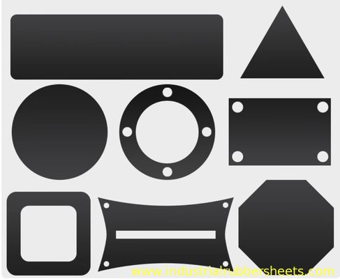 White Industrial Rubber Sheet with Excellent Chemical Resistance and Temperature Range -35°C to 85°C