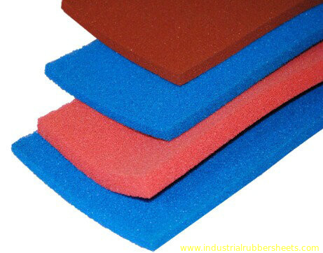 Folha de Esponja de Silicone de Célula Aberta 200psi 10-40 Shore A