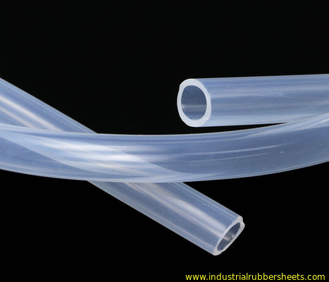 Graduação Alimentar Platina Curada Superfície Suave Extrusão de Tubos de Silicone para Água e Ar