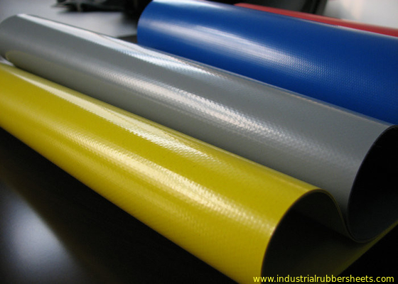 Folha da tela de Hypalon, amarelo de borracha da folha do neopreno industrial, cinza, vermelho, azul