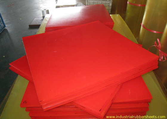 Folhas plásticas para a factura de papel, folhas vermelhas do poliuretano dobrável do Virgin do plutônio