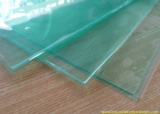 A folha transparente macia super 1.2MM 10 da borracha de silicone suporta A, almofada do silicone