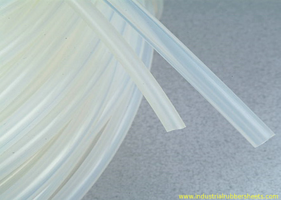 Platina transparente categoria médica curada da extrusão do tubo do silicone para farmacêutico