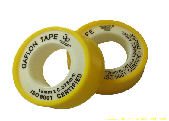 Fita colorida anticorrosiva da gaxeta de Unsintered PTFE, comprimento de 6 - de 50m