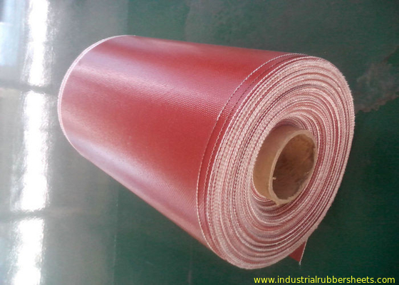 20 - o comprimento PTFE de 100m revestiu a tela da fibra de vidro com a chama - retardador para a construção, cor vermelha