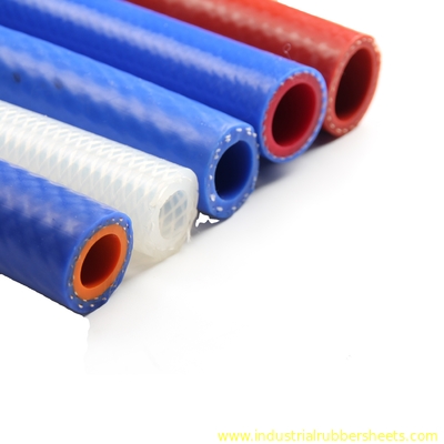 Silicone trançado flexível Heater Hose do vácuo 6mm 8mm 10mm
