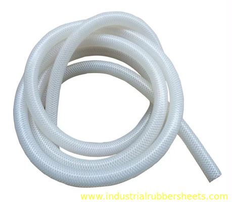 Braided Silicone Hose 3-4mm Wall Thickness, -40C to 260C