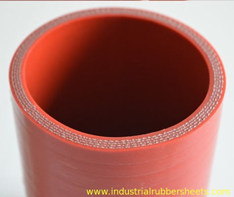 Manga de tubo de borracha de silicone resistente ao calor extrudado macio flexível
