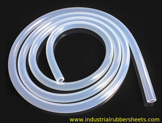 Tubo de silicone resistente ao calor e manga de borracha com superfície lisa e tamanhos personalizáveis