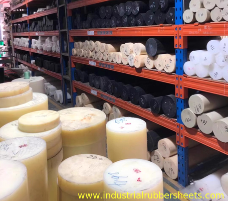 50 KJ/m2 Resistência ao impacto Rodas de plástico de nylon para aplicações industriais