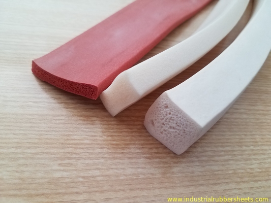 Cordão de esponja de silicone com boas propriedades de isolamento acústico e térmico para protecção