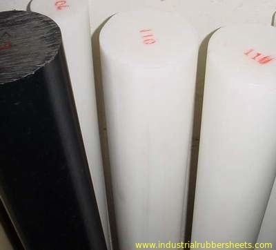 Tenacidade Rod plástico de nylon da baixa temperatura, barra do PE do HDPE do comprimento de 1 - de 2m