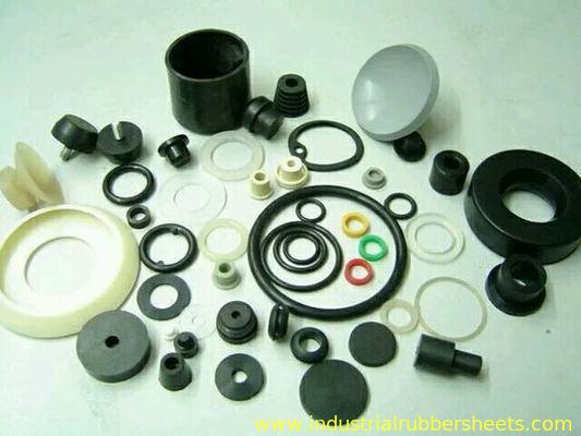 Arruelas de Borracha de Silicone de Grau Industrial com Dureza Shore A 20-80, Grau Alimentício e Cor Personalizável