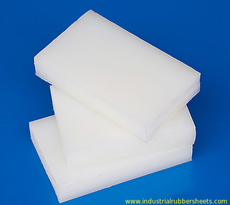 A folha plástica branca de Delrin para as engrenagens/coloriu a densidade do ³ dos painéis 1.45g/Cm do plástico