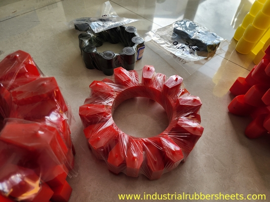 70-98Shore Uma chapa de borracha industrial para absorção de vibrações e alta resistência ao óleo
