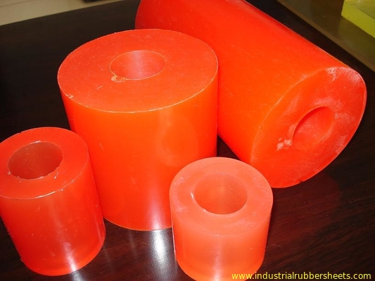 Desgaste do vermelho/amarelo - extrusão resistente do tubo do silicone, mangueira do poliuretano