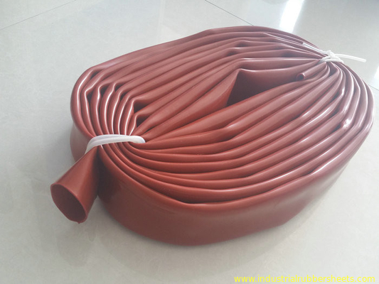 Tubulação/correia do silicone do produto comestível de cor vermelha com resistência de pressão do alto e baixo