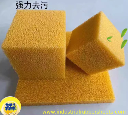 Folha de borracha de esponja de silicone de célula aberta 1m-1,5m Largura 15-45 Litoral A