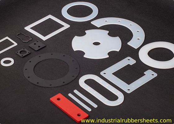 Lavadoras de borracha de silicone de qualidade alimentar com resistência à tração de 9 Mpa e resistência a altas temperaturas para aplicações de vedação