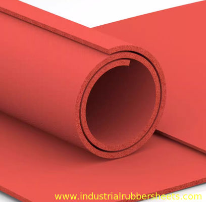 Closed Cell Silicone Sponge Sheet 20-25 Shore A, 0.8-50mm Thickness