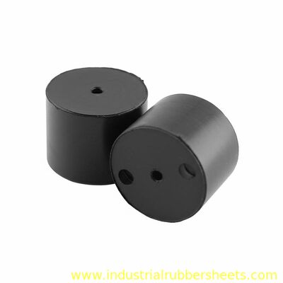 Industrial Grade Black Rubber Shock Mounts with Galvanized Metal for Vibration Isolation