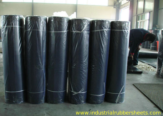 Black Industrial Rubber Sheet with 80 Shore A Hardness 6-12Mpa Tensile Strength and FDA Grade Certification