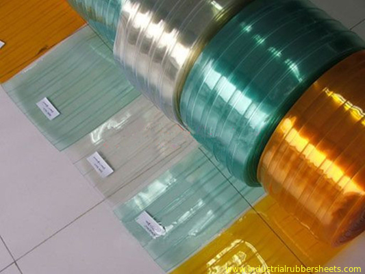 A folha plástica matte do PVC/coloriu o comprimento transparente das folhas 1-50m do plástico