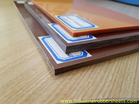 Brown Heat-Resistant B Class 130 Phenolic Cotton Sheet with Smooth Surface and High Tensile Strength 78Mpa