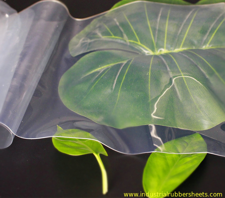 A folha transparente clara do silicone reciclou a resistência à tração das folhas 7.5Mpa da borracha