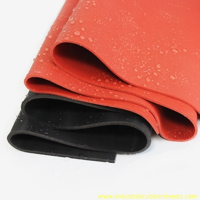 Folha de borracha de esponja de silicone personalizada de alta temperatura Celo fechado 10 - 40 Shore A Dureza