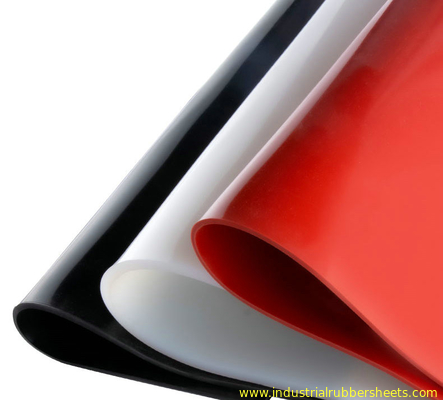 A folha do silicone, rolo do silicone fez sob medida 1mm, 1.5mm, 2mm, 3mm, 4mm, 5mm, 6mm, 8mm, 10mm x 1.2m x 10m